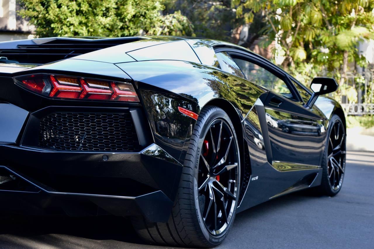 Lamborghini Aventador Black - Exotic Cars - UNIQ Los Angeles