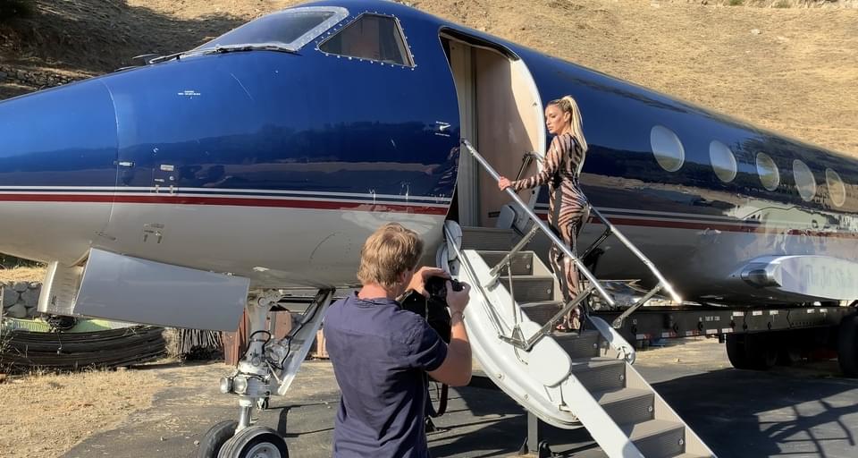 Private Jet available for Photo/Video Shoots