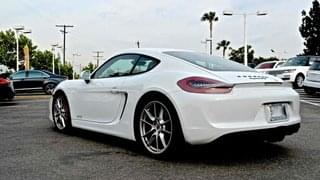 Porsche Cayman GTS White (Stick shift)