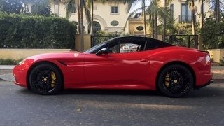 Ferrari California Red Convertible