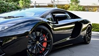 Lamborghini Aventador Black