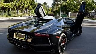 Lamborghini Aventador Black