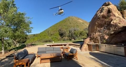 Private Helicopter Hideaway - Day Trip