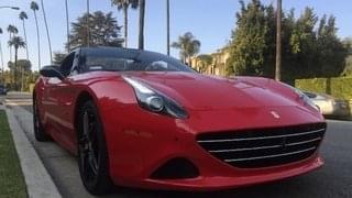 Ferrari California Red Convertible