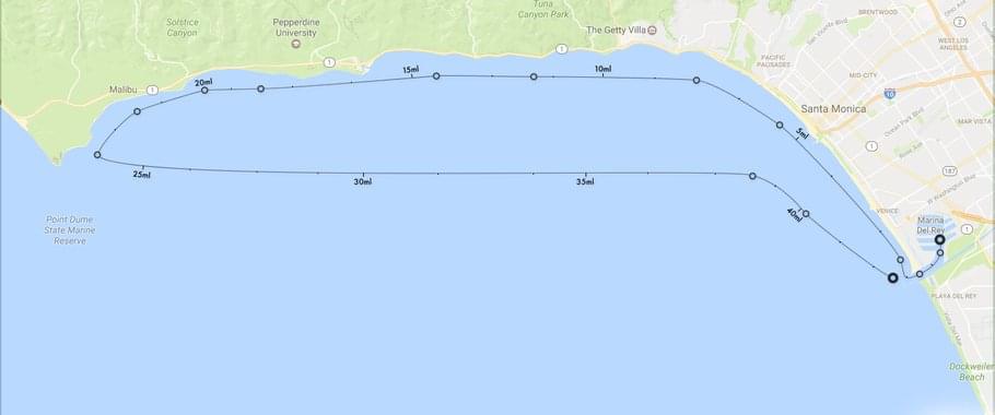 8hr Santa Monica Bay Cruise to Malibu  / Admiral / Admiral XL