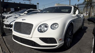 Bentley GT Convertible White